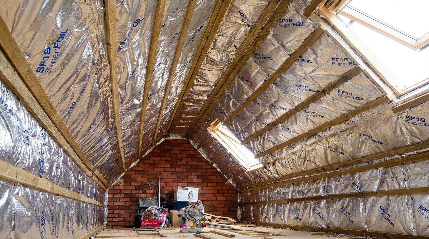 SuperFOIL multi-layer insulation Cardiff